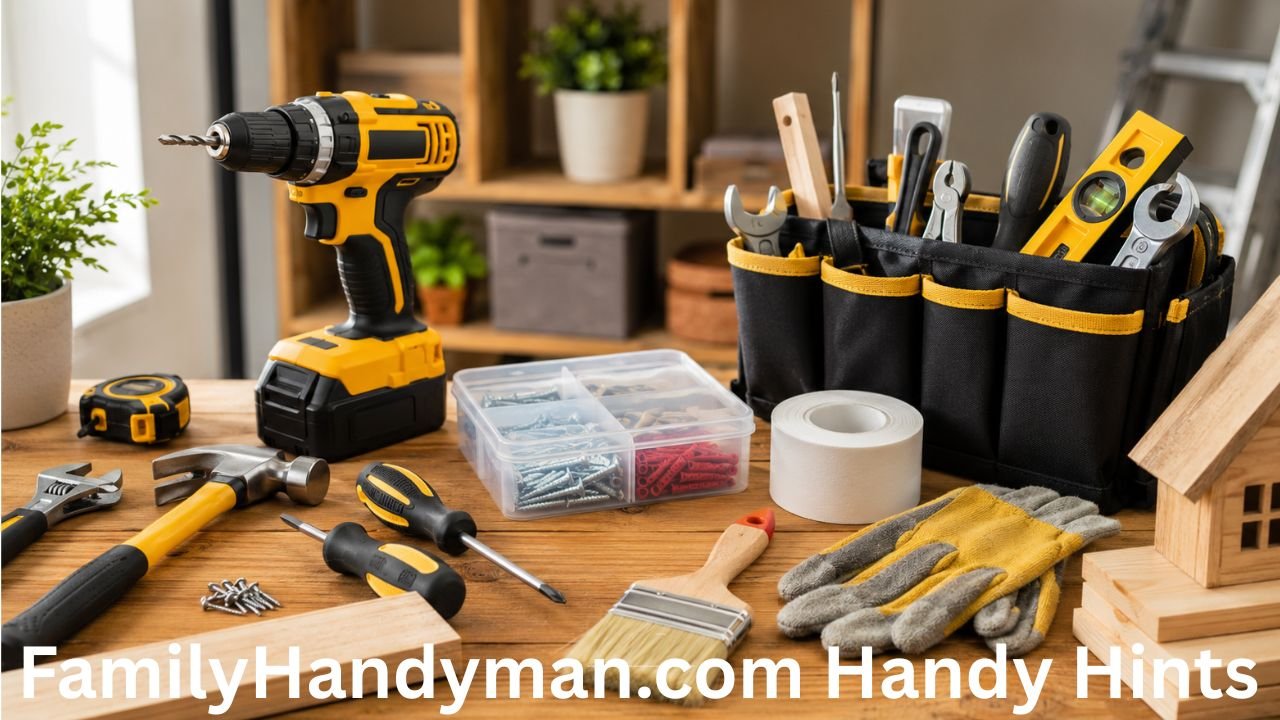 FamilyHandyman.com Handy Hints: Practical Home Improvement Tips for Everyday Living