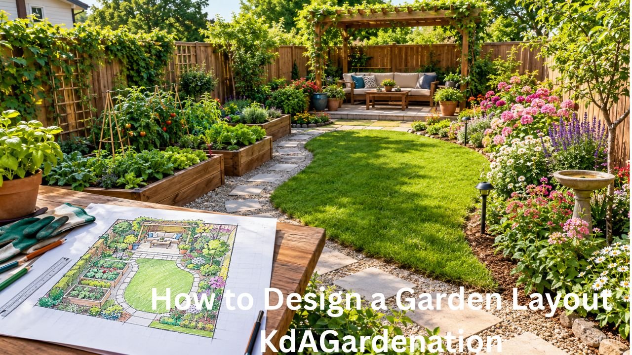 How to Design a Garden Layout KdAGardenation